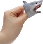 Schylling SC-SBFP Shark Baby Finger Puppet. Assorted Designs and Colours