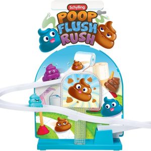 Schylling Poop Flush Rush Action Game