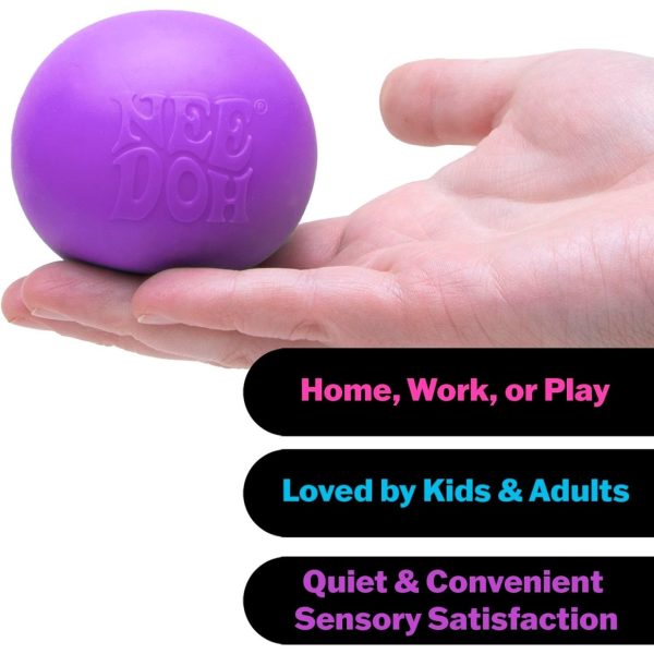 NeeDoh Original Sensory Ball - Purple