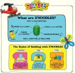 Schylling S'Noodles - Creative Building Craft Kit - Just Add Water - Ages 4 and Up - One Kit